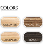 wooden hooks color