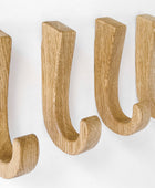 oak wall hooks