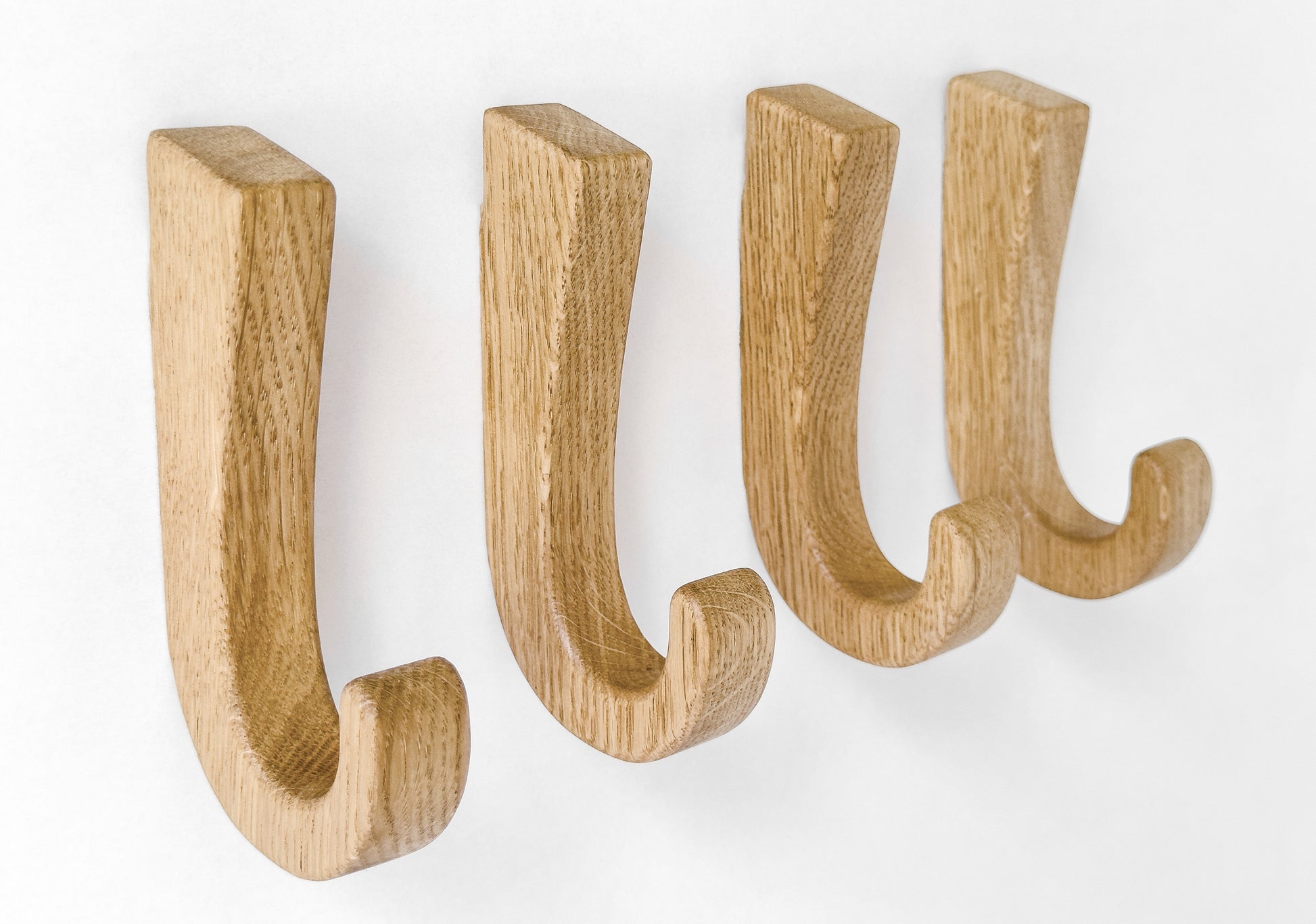 oak wall hooks