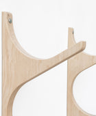 wood holder wall