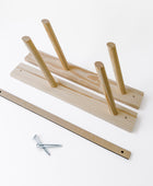 wooden hooks