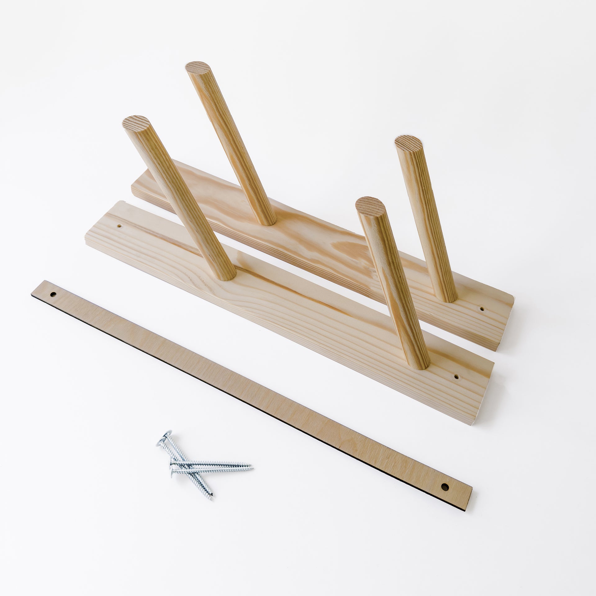 wooden hooks