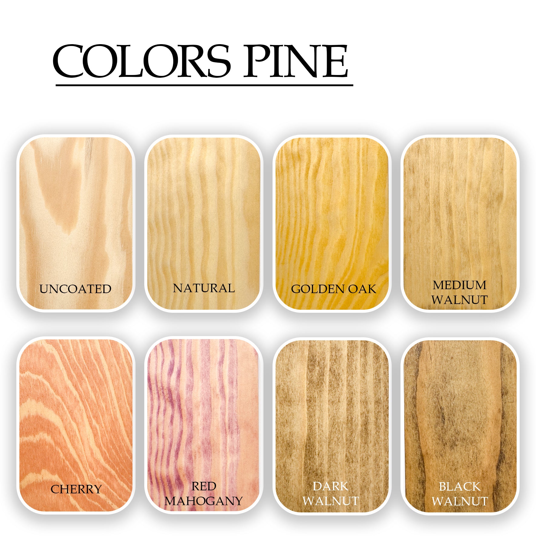 colors wood holder