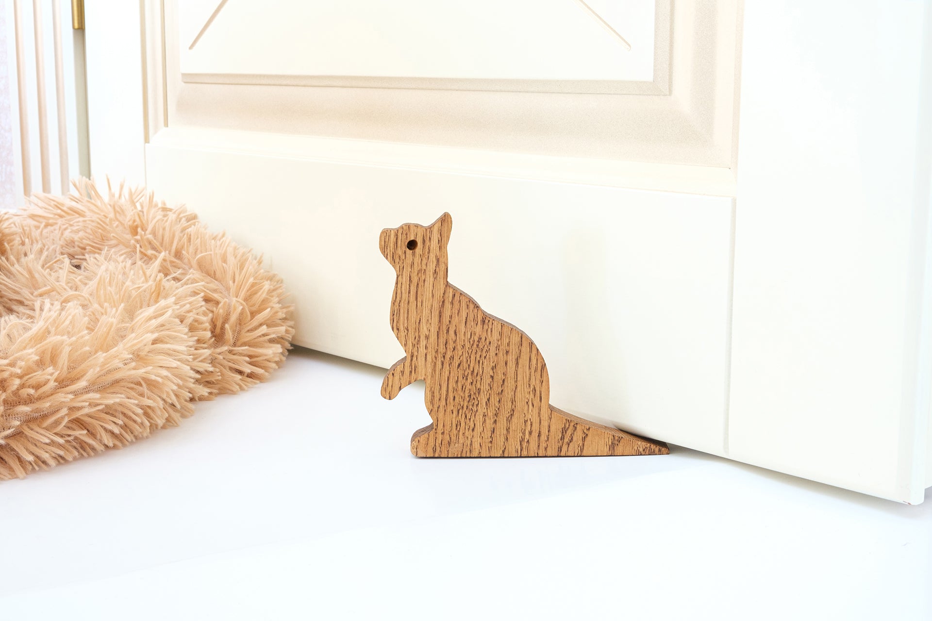 door holder cat