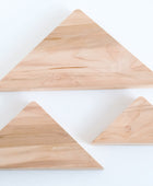 wooden corner shelf