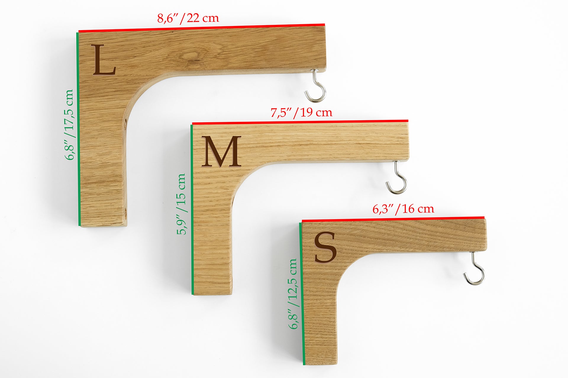 wood wall hook