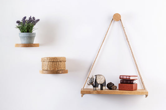 Hanging shelves