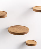 floating wood shelf