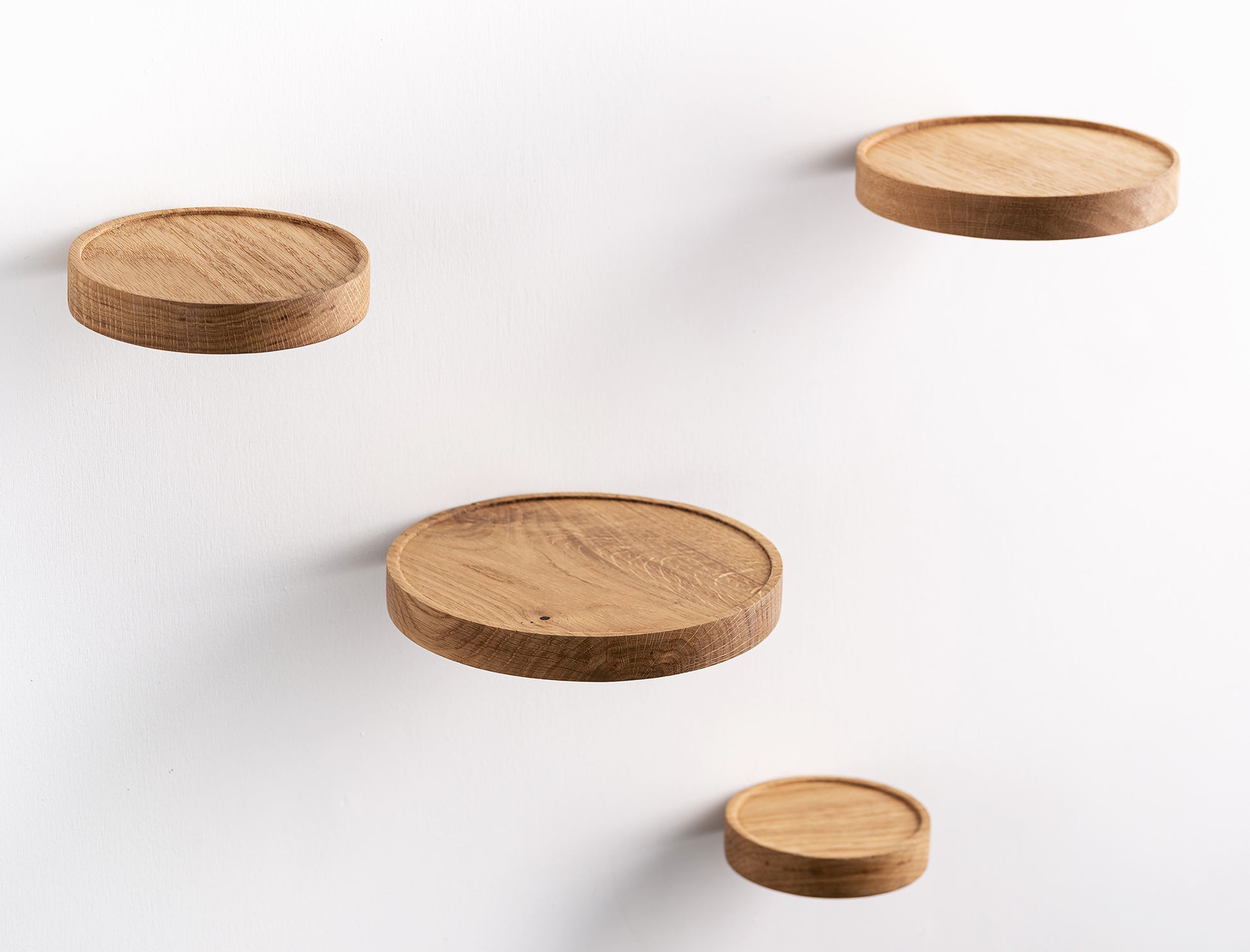floating wood shelf