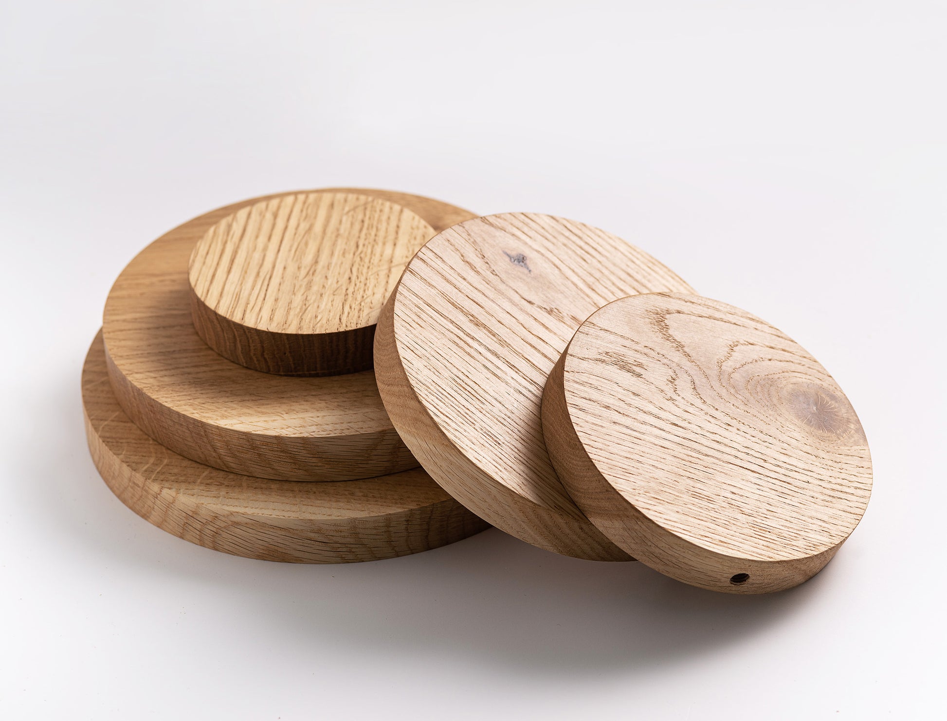 Wood shelves