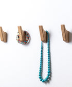 minimalist wall hook wood
