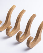 wooden wall hooks